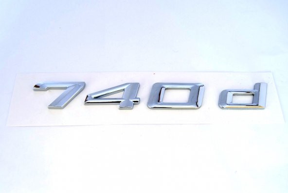 BMW 740d BAGAJ YAZISI F01 51147263598 ürün görseli