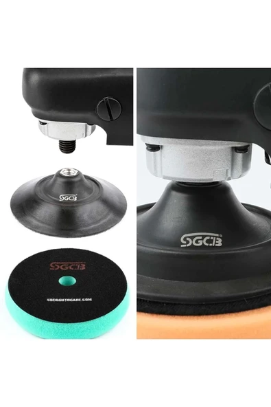 Rotary Esnek Silikon Pad Destek Tabanı 6''/150 Mm - 7
