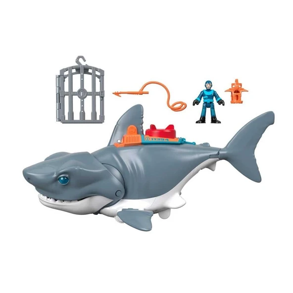 GKG77 Imaginext - Çılgın Köpekbalığı Oyun Seti - 2