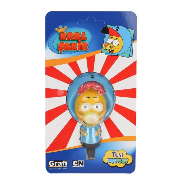 Nessiworld 0168 Köpük Oyuncak Kral Şakir -Tusi - 2
