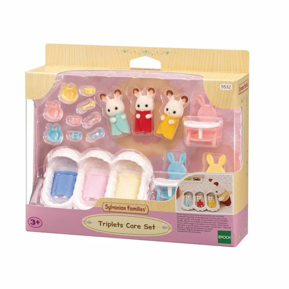 Nessiworld 5532 Sylvanian Families Üçüzler Bakım Seti +4 yaş