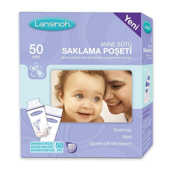 Nessiworld   Anne Sütü Saklama Poşeti 50 Adet - 2