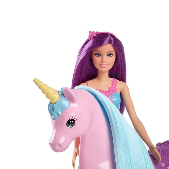 Nessiworld HYT62 Barbie ve Tek Boynuzlu Atı - Resim 3