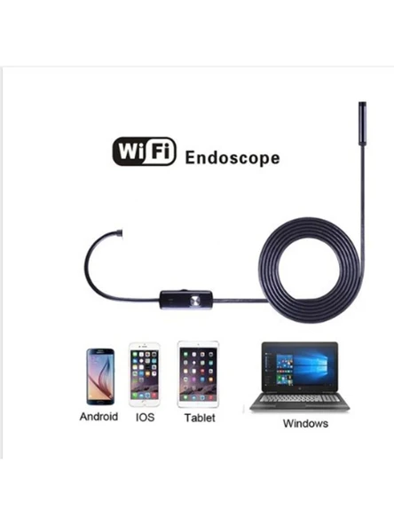 Wifi Endoskop Kablosuz Yılan Kamera 10 Metre Android Ios Windows - 2