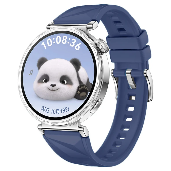 Huawei Watch GT 5 41mm Kordon Prizma Fluoroelastomer Strap Kauçuk Kayış 129 - 5