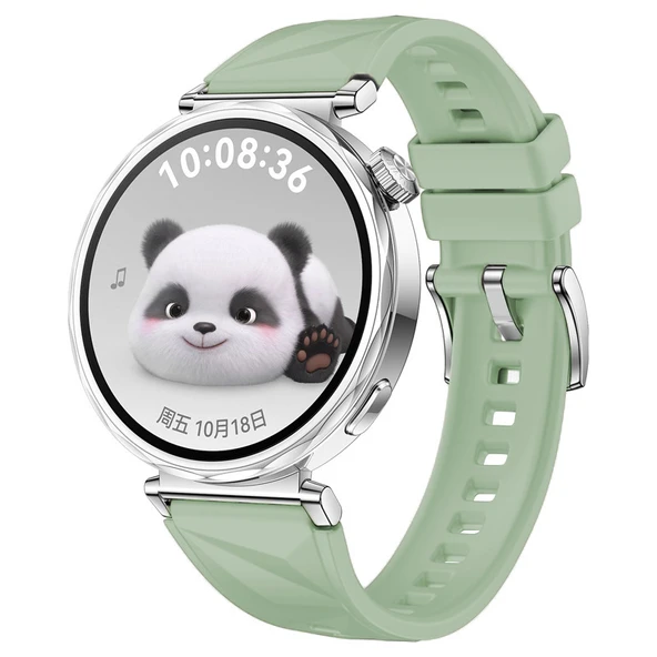 Huawei Watch GT 5 41mm Kordon Prizma Fluoroelastomer Strap Kauçuk Kayış 129 - 10