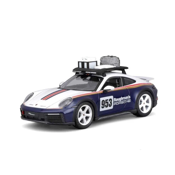 Nessiworld 28029 Burago 1:24 Porsche 911 Dakar Model Araba -Sunman - 2