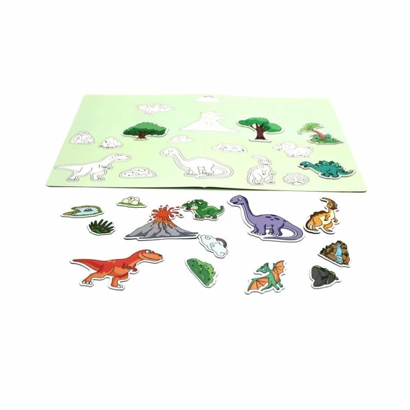 83915 DINO WORLD MANYETİK HİKAYE OLUŞTURMA - 2