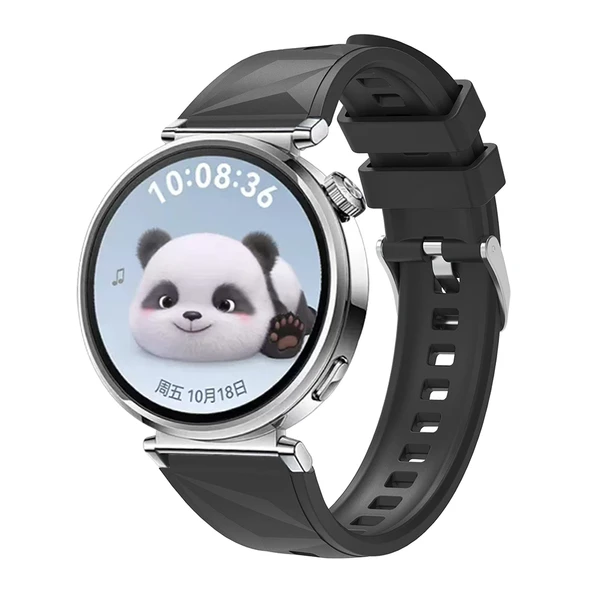 Huawei Watch GT 5 41mm Kordon Prizma Fluoroelastomer Strap Kauçuk Kayış 129 - 3