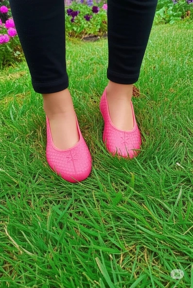 Patik Makosen Bahçe ve Tarım Kız Çocuk Ayakkabısı 26-30 Pembe ürün görseli