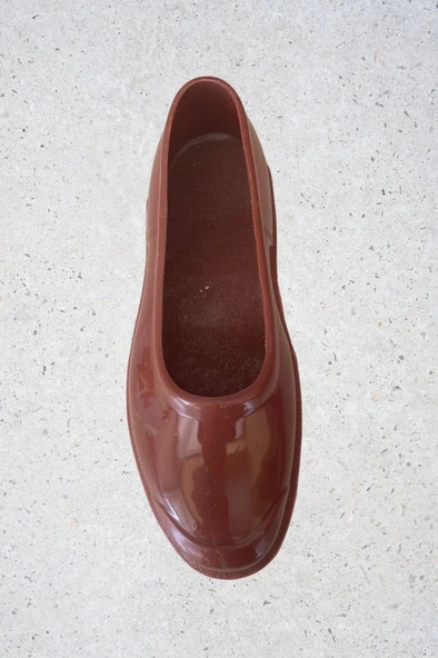 Zenne Renkli Çıplak Bahçe ve Tarım Kadın Ayakkabısı 35-41 Kahverengi - 5