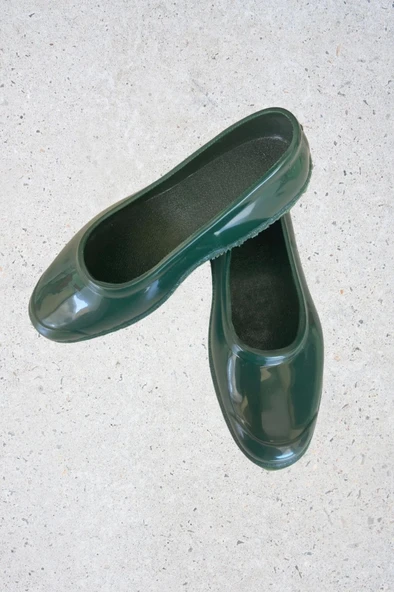 Zenne Renkli Çıplak Bahçe ve Tarım Kadın Ayakkabısı 35-41 Yeşil - 3