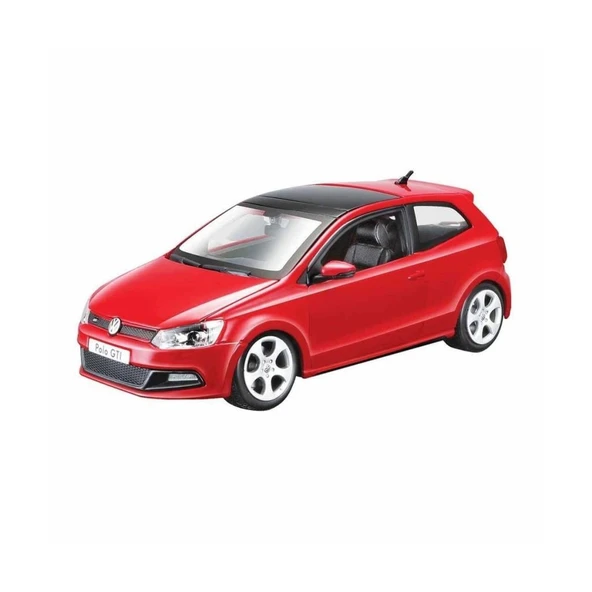 21059 Burago 1:24 Volkswagen Polo GTI Mark 5 Model Araba - 3