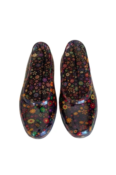 Patik Çiçekli Bahçe ve Tarım Kız Çocuk Ayakkabısı 21-28 Sarı - 2