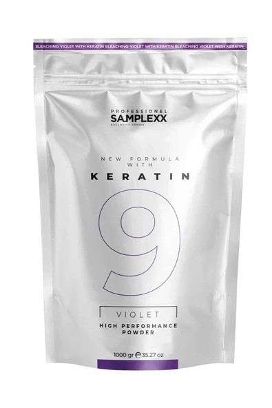 Samplexx Saç Açıcı 9 Ton Violet With Keratin 1000 Gr.