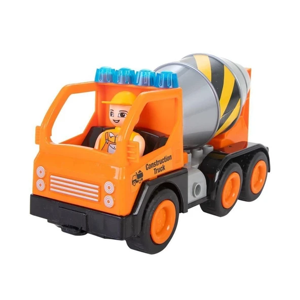 Nessiworld 06 533 Double Blocks İş Makineleri Serisi -Pilsan Oyuncak - Resim 5