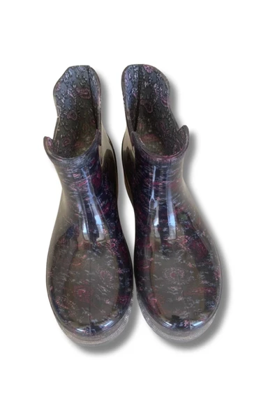 Potin Kadın Yağmur Botu 36-40 Mürdüm - 2