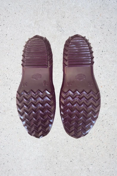 Zenne Renkli Çıplak Bahçe ve Tarım Kadın Ayakkabısı 35-41 Mürdüm - 4