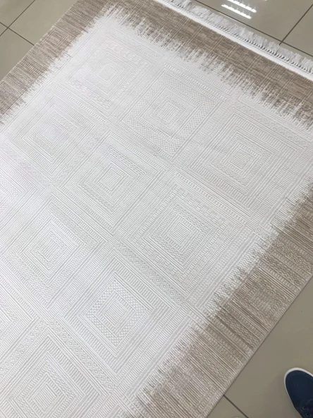 Merinos Halı Elegance 74427 070 Serisi Akrilik Salon Oturma Yatak Odası Halısı - 5