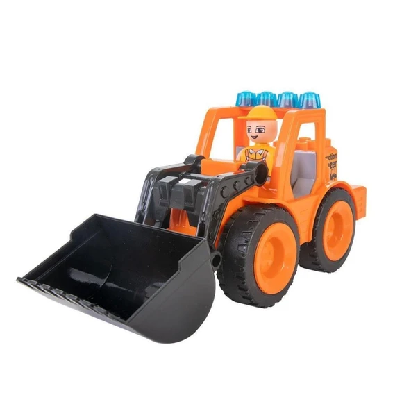 Nessiworld 06 533 Double Blocks İş Makineleri Serisi -Pilsan Oyuncak - Resim 2