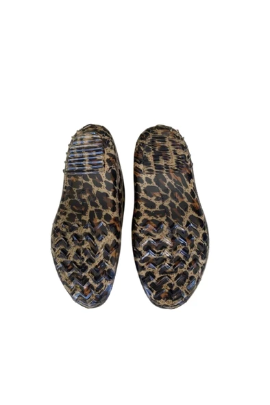 Filet Çiçekli Bahçe ve Tarım Kız Çocuk Ayakkabısı 29-35 Leopar - 4