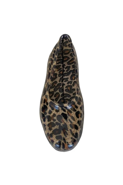 Zenne Çiçekli Bahçe ve Tarım Kadın Ayakkabısı 36-40 Leopar - 5