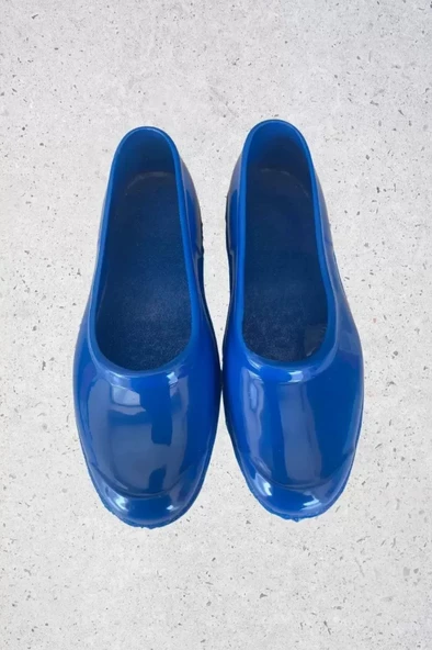 Zenne Renkli Çıplak Bahçe Tarım Kadın Ayakkabısı 35-41 Mavi - 2