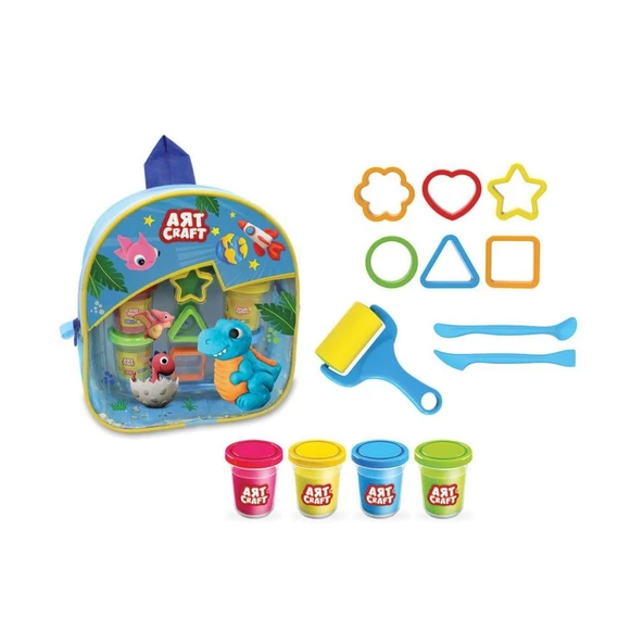 Nessiworld 03339 Sırt Çantalı Hamur Seti -Dede - 2