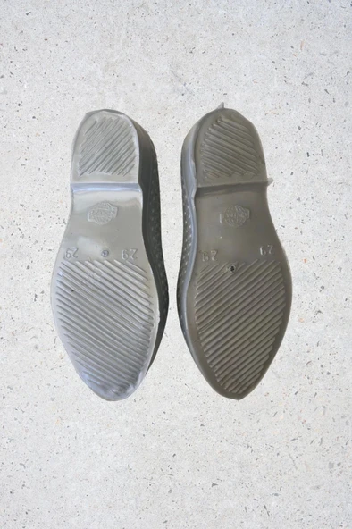 Patik Makosen Bahçe ve Tarım Kız Çocuk Ayakkabısı 26-30 Gri - 4