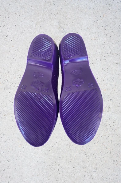 Filet Makosen Bahçe ve Tarım Kız Çocuk Ayakkabısı 31-35 Mor - 5