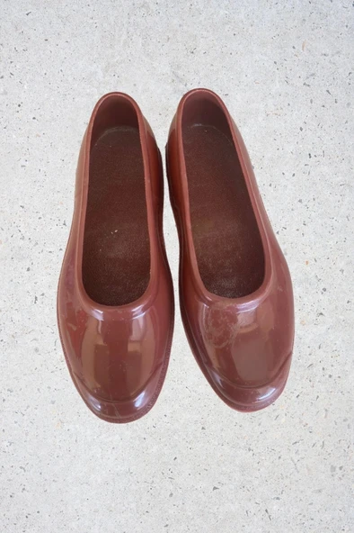 Zenne Renkli Çıplak Bahçe ve Tarım Kadın Ayakkabısı 35-41 Kahverengi - 2