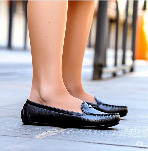 Zenne Babet Bahçe ve Tarım Kadın Ayakkabısı 36-40 Siyah