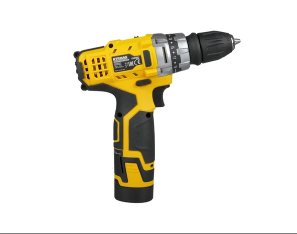 RTX1212 Şarjlı Matkap 12V 2x1.5 Ah Çift Akü X-Lion - Akü Dahil - 3