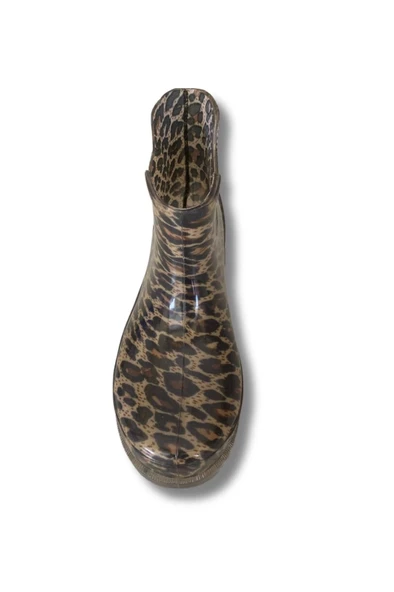 Potin Kadın Yağmur Botu 36-40 Leopar - 4