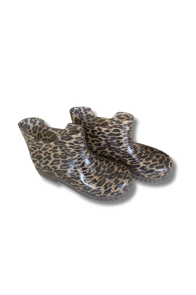 Potin Kadın Yağmur Botu 36-40 Leopar - 3