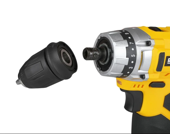 RTX1212 Şarjlı Matkap 12V 2x1.5 Ah Çift Akü X-Lion - Akü Dahil - 5
