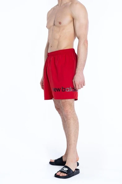 New Balance Lifestyle MNS1324-RED Kırmızı Erkek Deniz Şortu - 3