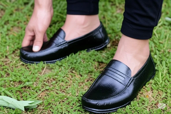 Rok Bahçe ve Tarım Erkek Ayakkabısı 41-45 Siyah ürün görseli