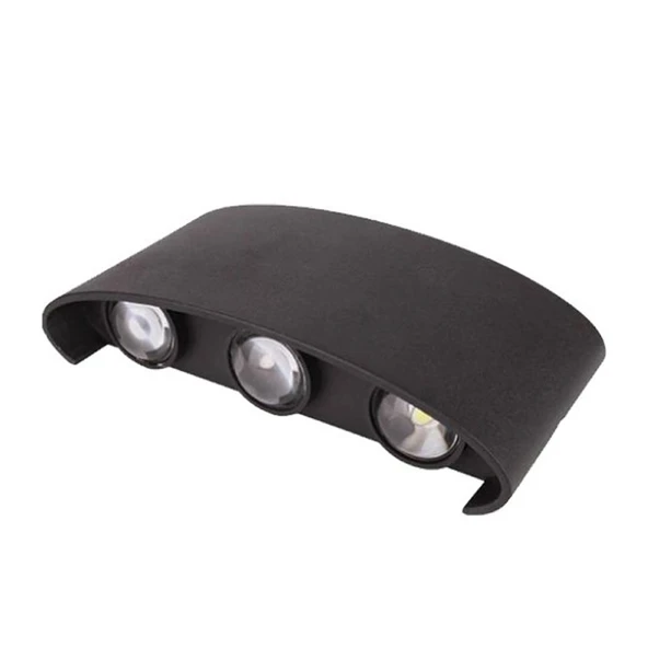 Maxled MX-2066 2x6W Çift Yönlü Oval Led Aplik Amber Işık
