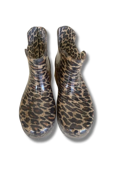 Potin Kadın Yağmur Botu 36-40 Leopar - 2