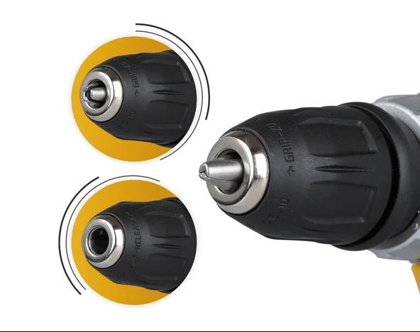RTX1212 Şarjlı Matkap 12V 2x1.5 Ah Çift Akü X-Lion - Akü Dahil - 4