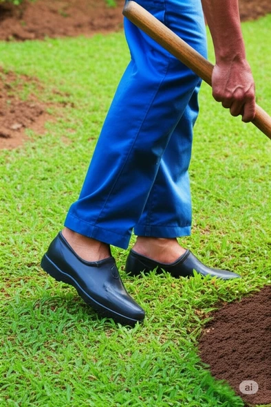 Çıplak Bahçe ve Tarım Erkek Ayakkabısı 40-41 Siyah ürün görseli