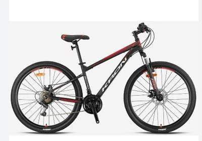 VORTEX 4.0 - 27.5  MTB - 15' - 21 Vites - M.DISC - Mat Siyah-Gri/Kırmızı - Resim 2