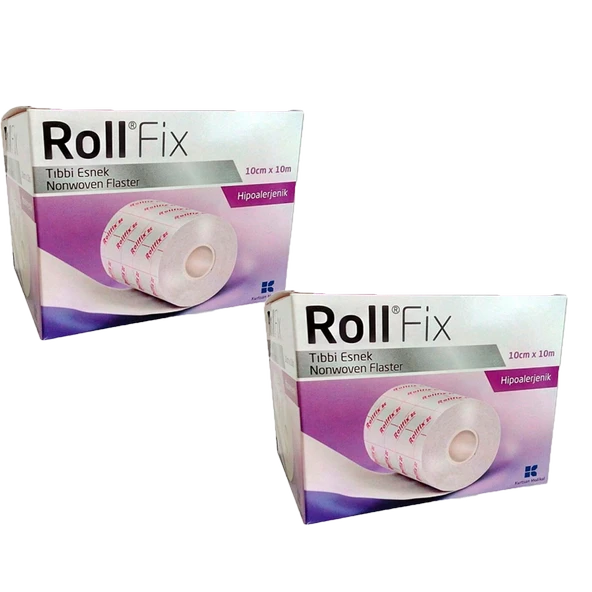 Roll Fix Tıbbi Esnek Flaster 10 Cm X 10 M (2kutu) ürün görseli