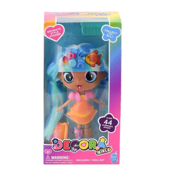 Nessiworld CEP D1019 Decora Girlz 13 cm Moda Bebek - 5
