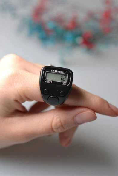 Mini Işıklı Zikirmatik Siyah - Resim 2