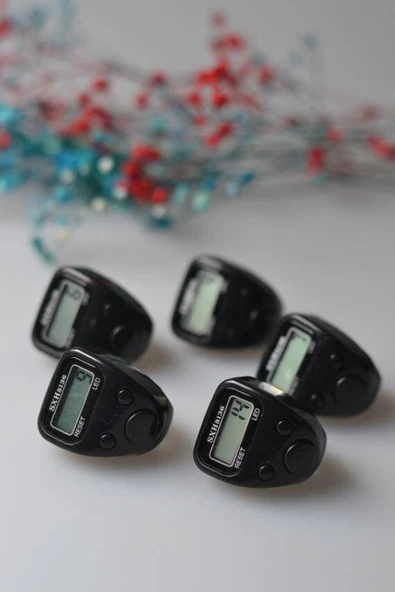 Mini Işıklı Zikirmatik Siyah - Resim 4