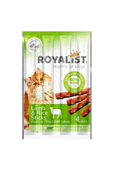 Stick Kedi Ödül Çubuğu Kuzu Etli, Hindili, Tavuklu, Ton Balıklı 20 Gr *4 Lü Paket - 2