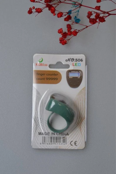 Mini Işıklı Zikirmatik Yeşil - Resim 7