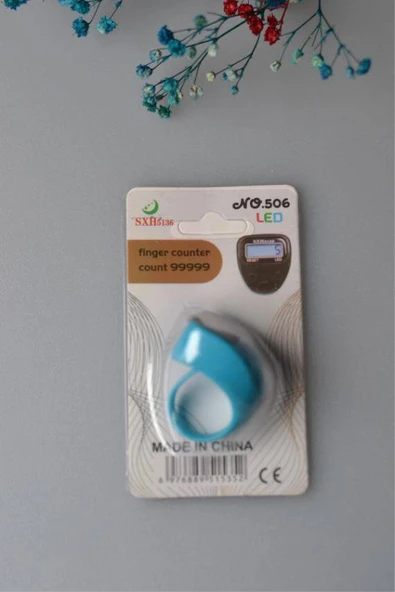 Mini Işıklı Zikirmatik Açık Mavi - Resim 5